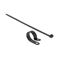 DeLock Kabelbinder-Kit, 30cm, Schwarz