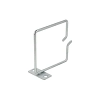 Cable bracket 80x 80mm with laterally offset