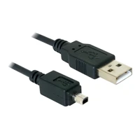 USB-Kabel, USB Stecker zu mini-USB Typ B Stecker, 1,5m