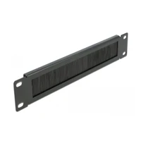 DeLock Cable Management Brush Strip, Rack-Bürstenleiste