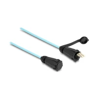 DeLock Bulkkabel, LC Duplex Stecker zu LC Duplex Stecker, 2m -