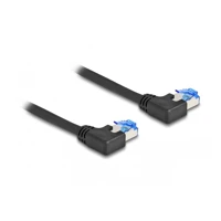 DeLock Patch-Kabel, 2m, 6mm, S/FTP, CAT 6a, Schwarz 80211