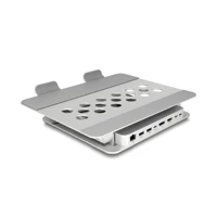 Dockingstation + Notebook-/Tablet-Ständer, USB-C