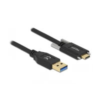 DeLock USB-Kabel, USB-C Stecker zu USB-C Stecker, USB 3.2 Gen 1