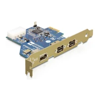 PCI Express Card > 2x FireWire B + 1x FireWire A