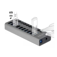 Hub, 10x SuperSpeed USB 3.0, Desktop