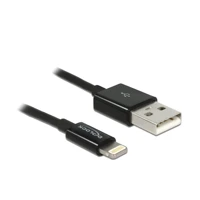 Kabel Lightning auf USB A 1m Schwarz