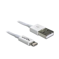 Kabel Lightning auf USB A 1m Weiß