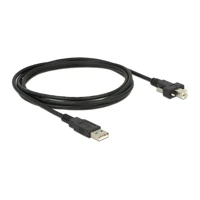 USB-Kabel, USB Typ B Stecker bis USB Stecker, 2m -