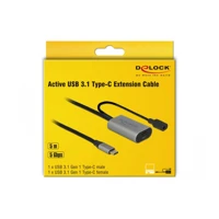 USB-Verlängerungskabel, 24 pin USB-C Stecker zu power