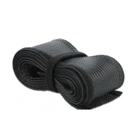 Braided Sleeving with Hook-and-Loop Fastener -