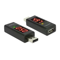 USB-Spannungs- und Stromprüfer, Schwarz