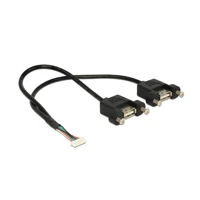 USB-Kabel intern auf extern, 8-poliger USB 2