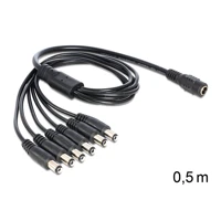 Netz-Splitter, Gleichstromstecker 5,5x2,1mm