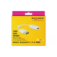 Videokonverter, DisplayPort, HDMI, weiß