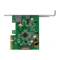 USB-Adapter, PCIe 3.0 x4 Low-Profile, USB-C 3.1