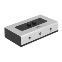Switch Stereo Jack 3,5mm, Audio-Switch, 2x
