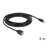 USB-Verlängerungskabel, USB Typ B Buchse bis USB Typ