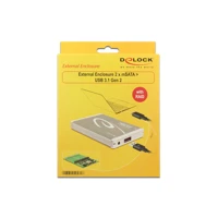 External Enclosure 2x mSATA > USB 3.1 Gen 2 with