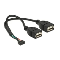 USB-Kabel intern auf extern, 10-poliger