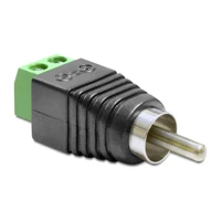 Adapter RCA Stecker > Terminal Block, Video- /