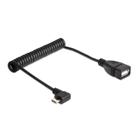 USB-Kabel, USB Buchse bis Micro-USB Typ B Stecker, USB
