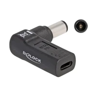 DeLock Netzteil, USB-C Buchse zu Gleichstromstecker 7,4x5