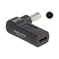 DeLock Netzteil, USB-C Buchse zu Gleichstromstecker 6,0x