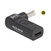 DeLock Netzteil, USB-C Buchse zu Gleischstromstecker 5,5x