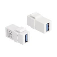 DeLock Modulare Eingabe, USB 3.0 Type A, weiß