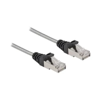 DeLock Patch-Kabel, RJ-45 Stecker/Stecker, 2m, 4,9mm 80109