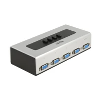 Videoverteiler/-Switch, 4x VGA, Desktop