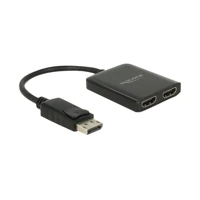 DeLock DisplayPort 1.4 Splitter 1x DisplayPort to 2x
