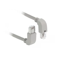 Patch-Kabel, RJ-45 Stecker nach oben gewinkelt zu