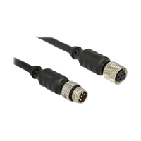 Sensorverlängerungskabel, 6-poliges M8 Stecker