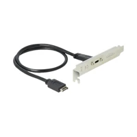 DeLock Slot bracket, USB-Konsole, 20-poliger USB 3.1