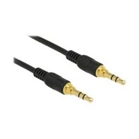 DeLock Audiokabel, mini-phone stereo 3,5mm Stecker zu mini