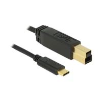 DeLock USB-Kabel, USB-C Stecker zu USB Type B Stecker, USB 3.1