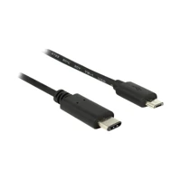 USB-Kabel, USB-C Stecker bis Micro-USB Typ B Stecker -