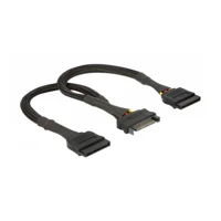 DeLock Y-Stromkabel SATA (w) -> 2x SATA (m)