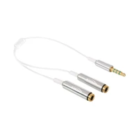 DeLock Audio-Splitter, 4-poliger Mini-Buchse bis