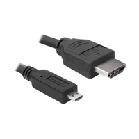 DeLock HDMI-Kabel mit Ethernet, HDMI Stecker zu 19 pin mic