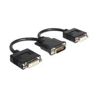 DeLock DVI-Adapter, DVI-I Buchse zu DMS-59 Stecker, 20cm -