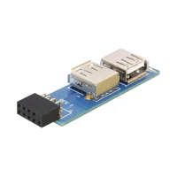 DeLock USB Pinheader, USB-Adapter Buchse zu USB Buchse