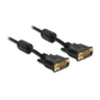 DVI-Kabel, DVI-D Stecker bis DVI-D Stecker, 1m -