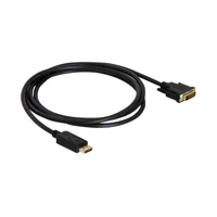 DVI-Kabel, DisplayPort Stecker zu DVI-D Stecker, 5m -