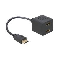 HDMI-Adapter, HDMI Stecker zu HDMI Buchse, 20