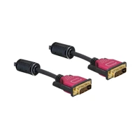 DeLock DVI-Kabel, Dual Link, DVI-D Stecker zu DVI-D Stecker -