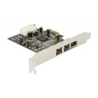 DeLock PCI Express card FireWire A / B 89153
