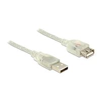 USB-Verlängerungskabel, USB Buchse bis USB Stecker, USB